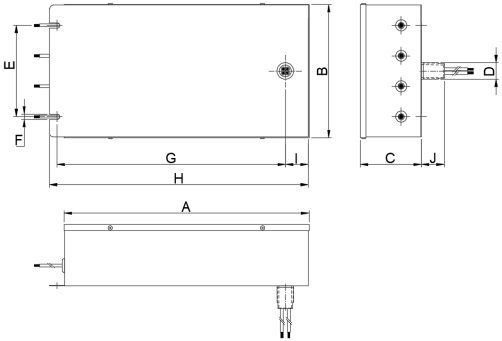 单相两线制电源滤波器 单相两线制电源滤波器